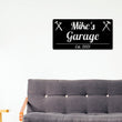 Load image into Gallery viewer, Fathers Day personalized Sign, Pop Pop's Workshop Sign, Crescent Wrench & Hammer Art, Gifts For Pop Pop, Custom Workshop Sign, Gift for Dad