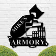 Load image into Gallery viewer, Armory Name Custom Metal Sign