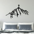 Load image into Gallery viewer, Cross Art Metal Sign