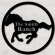Load image into Gallery viewer, Horse Ranch Name Custom Metal Sign