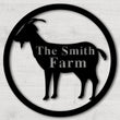 Load image into Gallery viewer, Goat Farm Name Custom Metal Sign