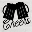 Load image into Gallery viewer, Cheers Custom Metal Sign