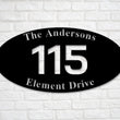 Load image into Gallery viewer, Metal Address Sign, Address Sign for House, House Address Sign, Address Number Sign, Outdoor Address Sign, Hanging Address Sign, For Yard