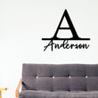 Load image into Gallery viewer, Black Friday, Cyber Monday Sale, Personalized Family Name Metal Sign, Last Name Sign, Initial, Metal Monogram, Door Hanger, Gift