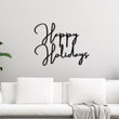 Load image into Gallery viewer, Happy Holidays Christmas Custom Metal Sign