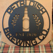 Load image into Gallery viewer, Personalized Brewery Metal Sign, Gift For Him, Boyfriend Gift, Husband Gift, Metal Wall Art, Housewarming Gift, Metal Sign, Metal Wall Yorch