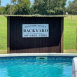 Load image into Gallery viewer, Welcome to Our Backyard Sign, Personalized Backyard Name Sign, Outdoor patio Sign, Backyard Decor, Welcome Sign, Personalized Sign, Metal