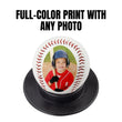 Load image into Gallery viewer, Custom Baseball, Personalized Baseball, Baseball team Picture, Player Sport Gift, Baseball lover, Coach Gift. Photo Player name, Baseball