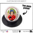 Load image into Gallery viewer, Custom Baseball, Personalized Baseball, Baseball team Picture, Player Sport Gift, Baseball lover, Coach Gift. Photo Player name, Baseball