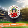 Load image into Gallery viewer, Custom Baseball, Personalized Baseball, Baseball team Picture, Player Sport Gift, Baseball lover, Coach Gift. Photo Player name, Baseball
