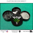Load image into Gallery viewer, Medical Herb Grinder, Medical Symbol Flower Grinder, 4 Piece Grinder, Herb Grinder With Catcher, Gift, Smoker Gift