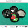 Load image into Gallery viewer, Stonersaur Dinosaur Herb Grinder, Funny Cute Flower Grinder, Valentines day Gift, 4 Piece Grinder, Herb Grinder With Catcher, Smoker Gift