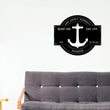 Load image into Gallery viewer, Navy Graduation gift, Personalize Navy Anchor Sign, PIR Sign, Boot camp Graduation, Metal Sign, Military Branch Sign, Pass In Review, USN