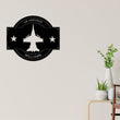 Load image into Gallery viewer, Personalize Airforce Sign, Airforce Graduation gift, Piolot Sign, Jet Aircraft Sign, Metal Sign, Military Branch Sign, Retirement Gift, USAF