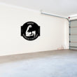Load image into Gallery viewer, Personalized Gym Sign, Custom Metal Sign, Weight Plate, Home Gym Sign, Workout decor, Gift For Him, Gym Metal Wall Art, Workout Room, Weight