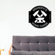Load image into Gallery viewer, Blacksmith Sign, Metal Sign, Home Forge Sign, Forge Sign, Blade Smith Sign, Custom Home Forge Sign, Anvil Sign, Hammer Sign, Blacksmith Gift