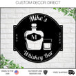 Load image into Gallery viewer, Personalized Whiskey Bar Sign, Whiskey Decor, Whiskey Bar Sign, Father's Day Gift, Bar Gifts, Whiskey Sign, Whiskey Bar Metal Wall Sign