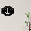 Load image into Gallery viewer, Navy Graduation gift, Personalize Navy Anchor Sign, PIR Sign, Boot camp Graduation, Metal Sign, Military Branch Sign, Pass In Review, USN