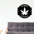Load image into Gallery viewer, Custom Marijuana Sign, Weed Metal Wall Decor, Marijuana Dispensary Sign, Cannabis Wall Art, Marijuana Leaf Metal Sign, Gift for Stoners