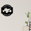 Load image into Gallery viewer, Four Wheeler Sign, Four Wheeler Parking Sign, ATV Sign, ATV Parking Sign, ATV Driver Gift, Garage Decor, Metal, Personalized Garage sign