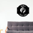 Load image into Gallery viewer, Hair Salon Sign, Metal hair Stylist Sign, Personalized Salon, Custom Booth Sign, hair Stylist Gift, Hair Salon Wall Art, Salon Custom Sign