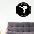Load image into Gallery viewer, Karate Dojo Sign, Martial Arts Sign, Karate Metal Sign, MMA Gym Sign, Brazilian Jiu-Jitsu, Judo, Karate Dojo Decor, Taekwondo Custom Sign