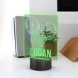 Load image into Gallery viewer, Table Tennis LED Light, Personalized Ping Pong Night Light, Ping Pong Decor, Sports, Name Sign, Desk Sign, Lamp, Custom Night Light Gift