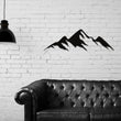 Load image into Gallery viewer, Mountain Wall Art Metal, Mountains Wall Decor, Mountain Range, Forest Wall Art, Hill Wall Art, Living Room Wall art, Modern Art, Simple