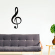 Load image into Gallery viewer, Metal Musical Note art, Music Symbol Decor, Musician Decor, Studio Wall art, Metal Wall art, Music notes Gift, Modern Wall art