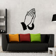 Load image into Gallery viewer, Praying Hands Wall Decor, Jesus Hands Decor, Metal Praying Hands, Metal wall art, Religious Decor, Religion Gift, Christian Art
