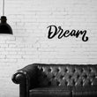 Load image into Gallery viewer, Dream Word Wall art, Word Wall art, Metal Words, Words Decor, Dream, Dream Decor