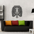 Load image into Gallery viewer, Skeleton Metal Wall Art, Bones Wall Art, Skull Wall Decor, Skeleton Line Art, Wall Decor, Minimalist Housewarming Gift, Above Bed Decor