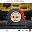 Load image into Gallery viewer, Personalized Fathers Day Gift, No One Measures Up Personalized Tape Measure, Best Fathers Day Gift, Dad Daddy Papa Gift, Husband, From kids