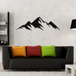 Load image into Gallery viewer, Mountain Wall Art Metal, Mountains Wall Decor, Mountain Range, Forest Wall Art, Hill Wall Art, Living Room Wall art, Modern Art, Simple