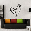 Load image into Gallery viewer, Rooster Metal Wall Art, Chicken Line Art, Rooster Line Metal Art, Modern Metal Art, Metal Wall Art, Farmhouse Decor, One Line Art