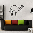 Load image into Gallery viewer, Camel Metal Wall Art, Camel Line Art, Camel Line Metal Art, Modern Metal Art, Metal Wall Art, Farmhouse Decor, One Line Art