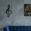 Load image into Gallery viewer, Metal Musical Note art, Music Symbol Decor, Musician Decor, Studio Wall art, Metal Wall art, Music notes Gift, Modern Wall art