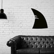 Load image into Gallery viewer, Shark Fin Wall Art, Shark fin Decor, Beach house decor, Shark Wall Art, Metal Shark Fin, Beach Decor, Shark Lover Decor, Shark Decor