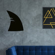 Load image into Gallery viewer, Shark Fin Wall Art, Shark fin Decor, Beach house decor, Shark Wall Art, Metal Shark Fin, Beach Decor, Shark Lover Decor, Shark Decor