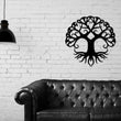 Load image into Gallery viewer, Tree of Life Metal Art, Large Tree of Life, Metal Wall Art, Circle Tree of Life, Wall Hanging, Metal Tree of Life Wall Art, Tree Wall Art