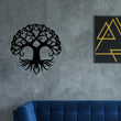 Load image into Gallery viewer, Tree of Life Metal Art, Large Tree of Life, Metal Wall Art, Circle Tree of Life, Wall Hanging, Metal Tree of Life Wall Art, Tree Wall Art
