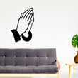 Load image into Gallery viewer, Praying Hands Wall Decor, Jesus Hands Decor, Metal Praying Hands, Metal wall art, Religious Decor, Religion Gift, Christian Art
