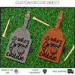 Load image into Gallery viewer, Who's your caddie Golf Bag Tag, Funny Golf Gifts, Funny Golf Bag Tag, Gift for him, Golf lover, With Tees, For Dad, Fathers Day, caddie gift