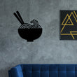 Load image into Gallery viewer, Ramen Noodle Bowl Art, Metal Ramen Bowl, Ramen Wall Art, Ramen Noodle Bowl Metal Art, Metal Wall Art, Cool Wall Decor
