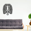 Load image into Gallery viewer, Skeleton Metal Wall Art, Bones Wall Art, Skull Wall Decor, Skeleton Line Art, Wall Decor, Minimalist Housewarming Gift, Above Bed Decor