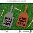 Load image into Gallery viewer, Dads Shaft Sack Golf Bag Tag, Funny Golf Gifts, Funny Golf Bag Tag, Gift for him, Golf lover, With Tees, For Dad, Fathers Day