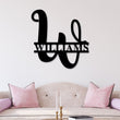 Load image into Gallery viewer, Last name Established Sign, Last name Sign Metal, Personalized, Last name Monogram