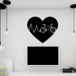 Load image into Gallery viewer, Bicycle Heart Beat, Bike Art, Biking Sign, Road Bike, Metal Bicycle Wall Art, Fixed Gear Bike Art, Bike Wall Art, Bike Sign, Biking Gift