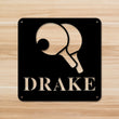 Load image into Gallery viewer, Personalized Table Tennis Sign, Metal Table Tennis Wall Art, Table Tennis Sign, Table Tennis Metal Sign, Table Tennis , Metal wall art