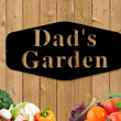 Load image into Gallery viewer, Dads Garden Sign, Gift For Dad, Custom Garden Sign, Gardener Gift, Personalized Garden Sign, Garden Decor, Garden, Metal Garden Sign, Yard
